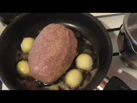 Heute gibt es Hackbraten