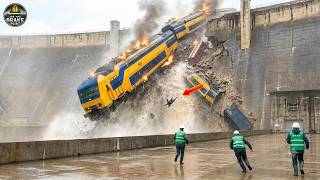 Moments Filmed Seconds Before Disaster | Unbelievable Train Accidents Caught on Camera #3