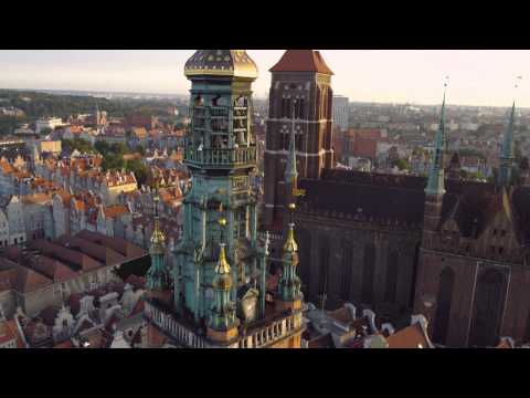 Gdańsk z lotu ptaka 4K / Gdansk from abo