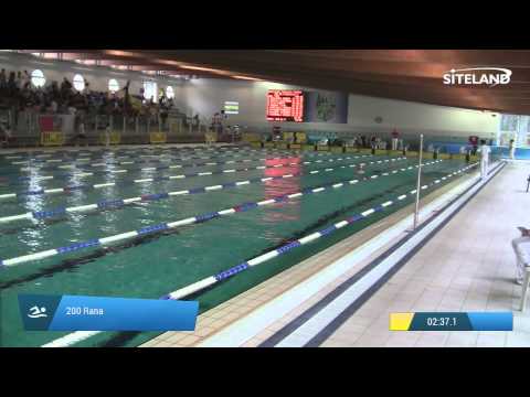 Serie 1 dei 200 Rana  Assoluti Maschi Master - Campionati Regionali Master 2015 VENETO e FRIULI VG