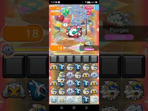 Pokémon Shuffle Mobile | Stage 280: Florges S-Rank Itemless