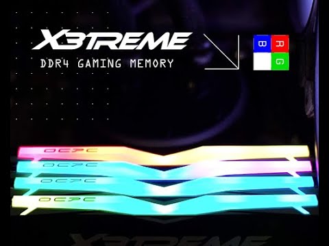 OCPC X3treme RGB Aura Memory quick review and unbox