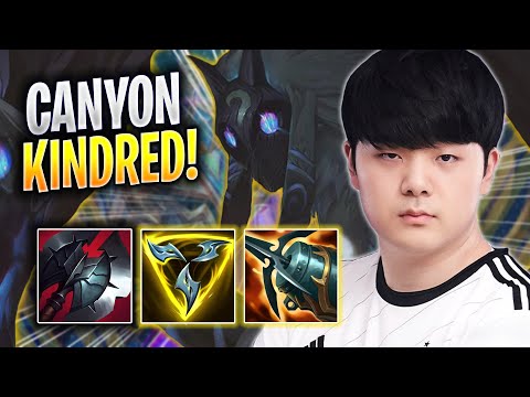 CANYON TRIES NEW KINDRED BUILD! - DK Canyon Plays Kindred JUNGLE vs Nidalee! | Season 2023