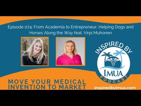 074   From Academia to Entrepreneur, Helping Dogs and Horses Along the Way feat  Virpi Muhonen