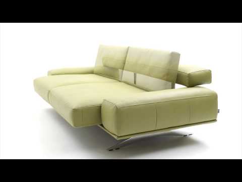 Ewald Schillig brand Sofa Shine mit Funktion / Sitzvorzug