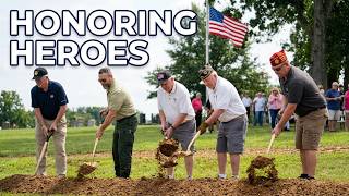 GROUNDBREAKING:  TRIGG COUNTY VETERANS MEMORIAL PARK, CADIZ, KY  9/11 ANNIVERSAR