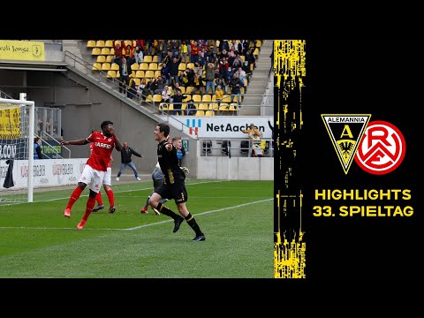 Highlights 33. Spieltag Saison 2021/22: Alemannia Aachen - Rot-Weiss Essen