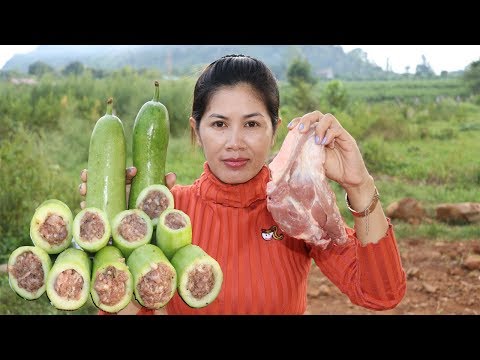 Awesome Cooking Steamed Pork With Wax gourd Delicious Recipe - Cook Wax gourd - Village food factory