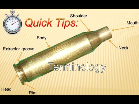 Reloading Essentials: Terminology