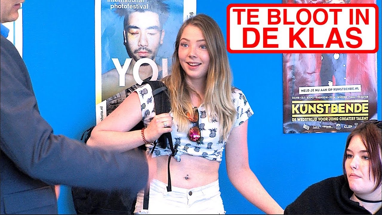 LEERLING WORDT KLAS UITGESTUURD OMDAT ZE TE SEXY GEKLEED IS