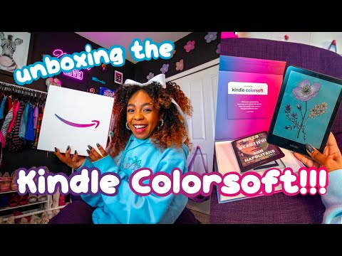 let's unbox the KINDLE COLORSOFT!!! OMG *New Amazon Kindle Unboxing*