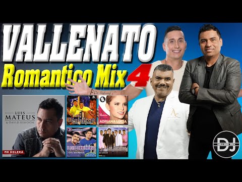 Vallenatos Románticos Mix ❤️ (Los Chiches, Gigantes, Diablitos, Luis Mateus, Adriana Lucia) / Vol 4