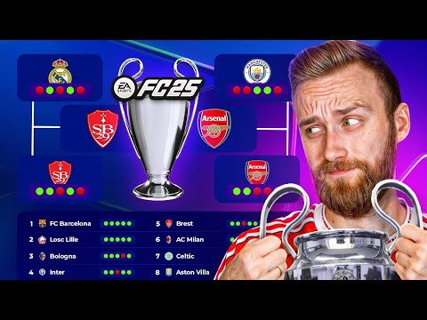 PENALTIES WILL DECIDE WHO WINS THE NEW 24/25 CHAMPIONS LEAGUE AT FC 25!