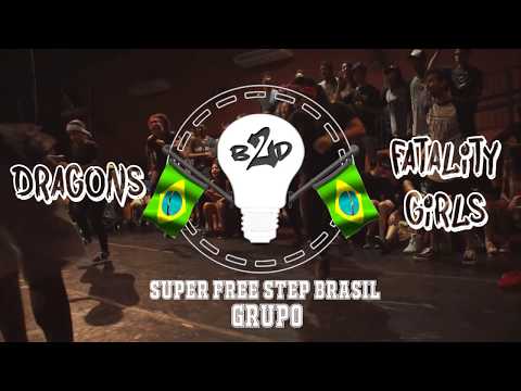 Dragons (Wins) vs Fatality Girls |SEMI FINAL| Grupo | Super Free Step Brasil