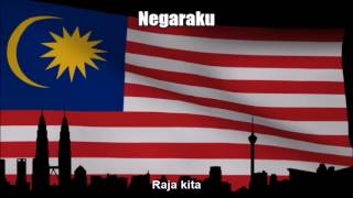 Malaysian National Anthem (Negaraku) - Nightcore Style With Lyrics