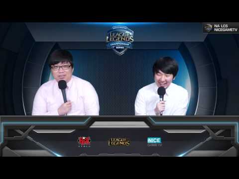 2015 NA LCS Summer 4주차 5경기 NME vs C9 150621