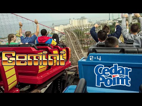 On-ride point of view of Gemini