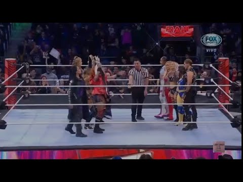 Team Liv Vs Team Becks - WWE Raw 29/11/2021