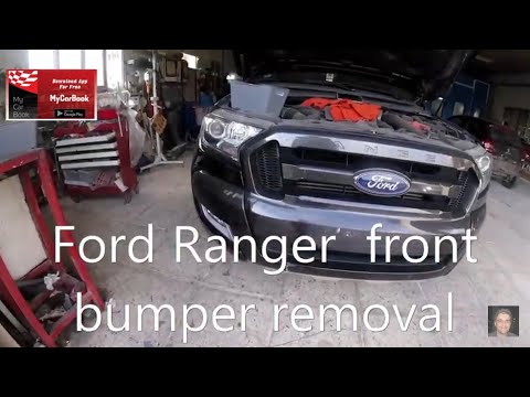 Ford Ranger  front bumper removal