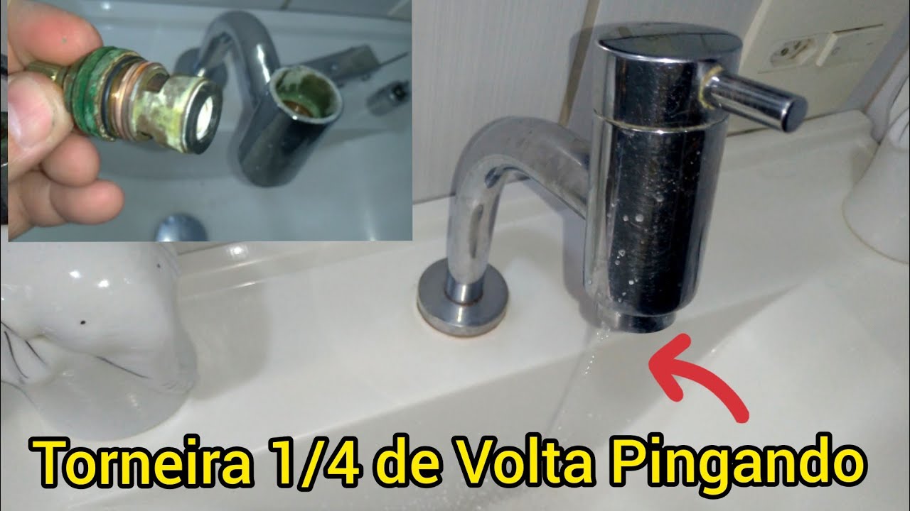 Torneira 1/4 de volta Vazando 👷 Como consertar D.I.Y
