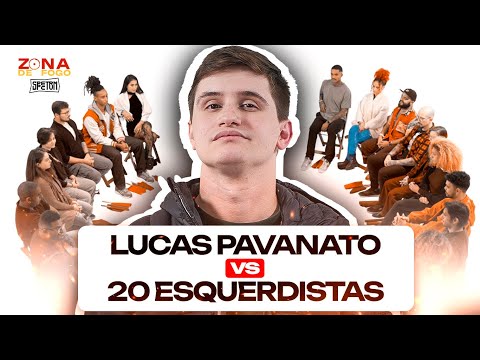1 CONSERVADOR vs 20 ESQUERDISTAS | ZONA DE FOGO