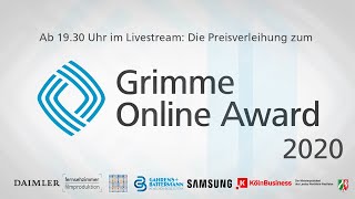 Stream der Preisverleihung des #GOA20