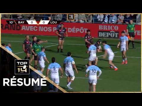 TOP 14 Saison 2024-2025 J20 - Résumé Aviron Bayonnais - LOU Rugby