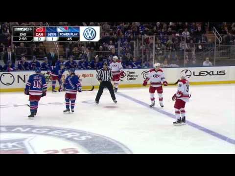 2014 12 21 Carolina Hurricanes vs. New York Rangers