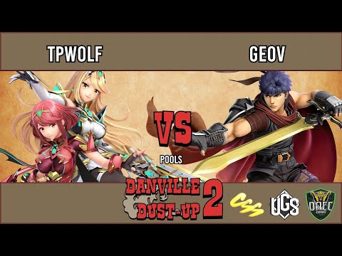 Danville Dust-Up 2  -  Pools  -  TPWolf(Pyra and Mythra) Vs. Geov(Ike)