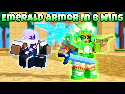 Lucia + Whisper Kit = Free Emerald Armor (Roblox Bedwars)