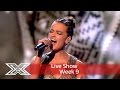 Emily sparkles with John Lennon's Happy Christmas (War is Over) | Semi-Final | The X Factor UK 2016