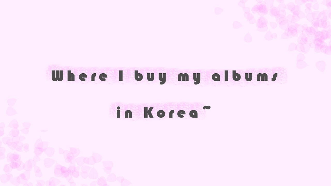 Where I buy KPOP albums in Korea! [travel vlog]