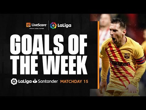 Goals of the Week: Lionel Messi’s magic winner on MD15