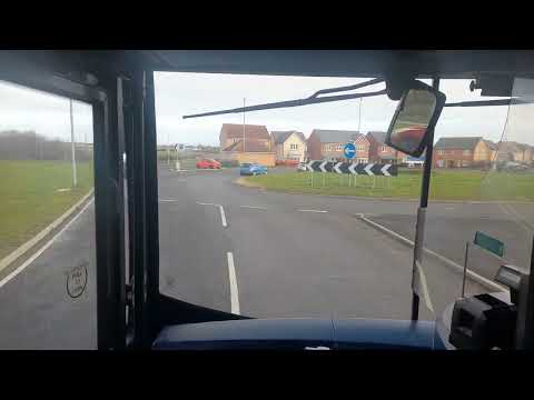 arriva Northumbia 7501 NK57DXX adl enviro 400 trident 2 X8 Blyth