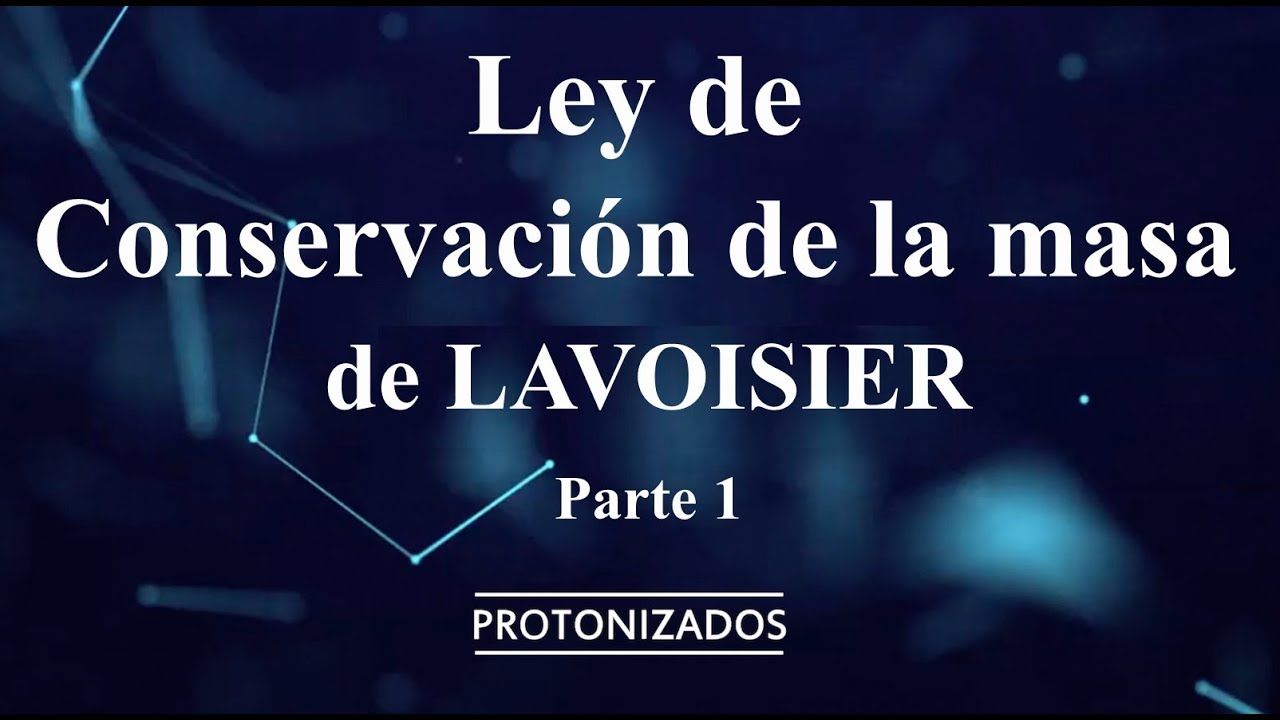 Ley de Lavoisier. Ejercicio 1