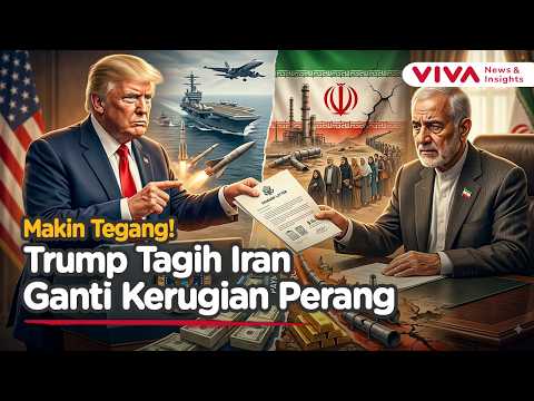 Negosiasi AS-Iran Memanas, Trump Tuntut Kompensasi dari Teheran
