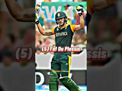 My Top 5 Best South African Players of all-time✨💫 #cricket #shorts #cricketshorts #ytshorts