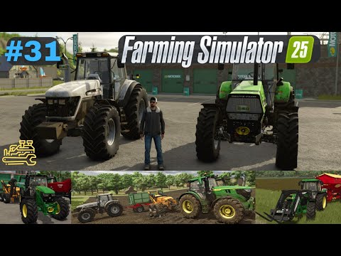 Sowing & fertilizing contracts I Tractors service I Farming Simulator 25 | Riverbend springs #31