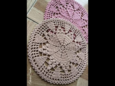 HOW TO CROCHET FLOWER DISHCLOTH | CROCHET DISHCLOTH