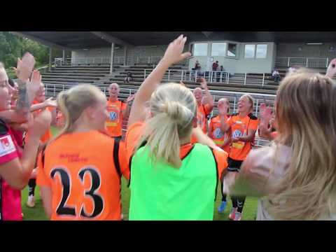 Kungsbacka DFF seger-sång efter vinsten mot Västerås