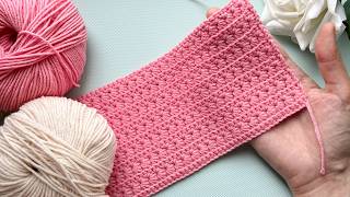 🥰 Stunning Crochet Star Stitch | Easy Step-by-Step Tutorial for Blankets & More
