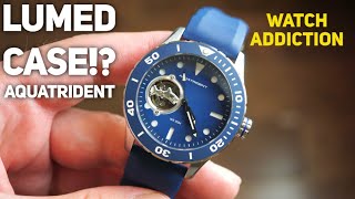 Aquatrident Lumed Case Dive Watch Review - W o W!