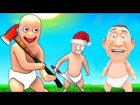 Babies Flood the House with BOILING Water HOUSE GAMEPLAY- Who's Your Daddy