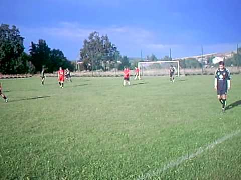 Mecz Piliczanka Pilica - Przebój II Wolbrom (pierwsza bramka S. Staśko).AVI