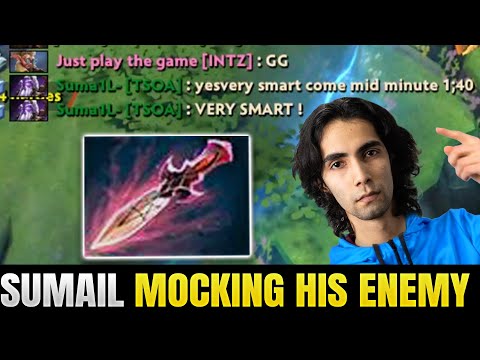 SUMAIL Mocking his enemy for ganked him at early game