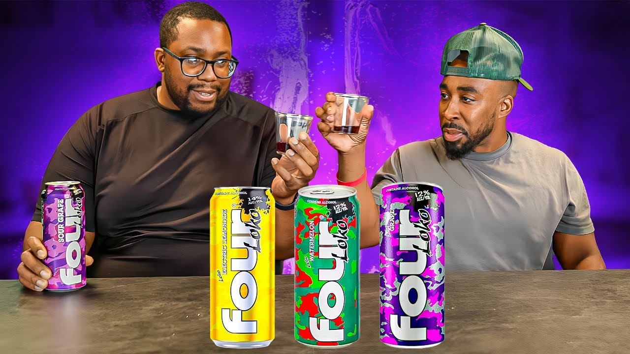 We Tried Every flavor of Four Loko!
