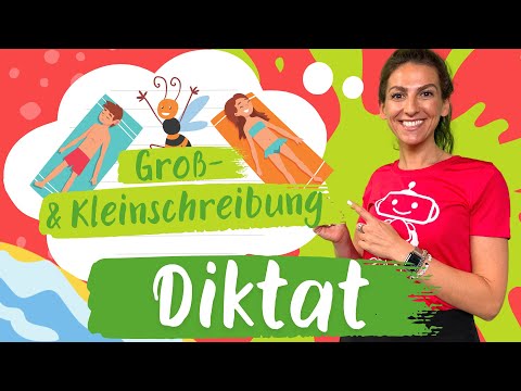 Diktat zur Groß- und Kleinschreibung | Deutsch – Grundschule | Silicon Valley Kids
