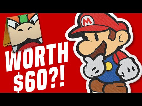 Is It WORTH $60?! Paper Mario The Origami King GOOD/BAD/FUN?! (Switch Review and Gameplay)