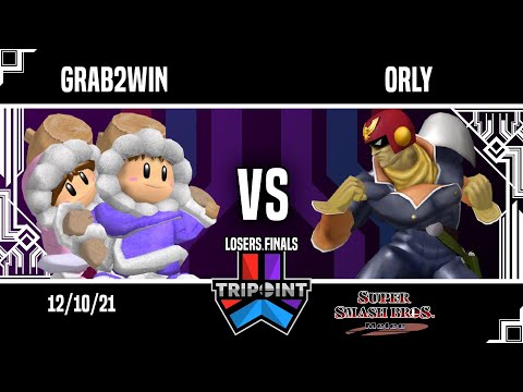 Tripoint Smash 124 - Losers Finals - Grab2Win(Ice Climbers) Vs. ORLY(Captain Falcon)
