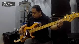 Video thumbnail for Groovy Gerard de Dios with the Kustom KXB100 bass combo by Alvin Quisumbing